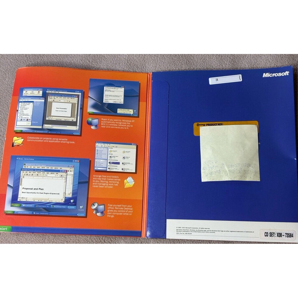 Microsoft Windows XP Professional 2002 Retail Version - Picture 6 of 7
